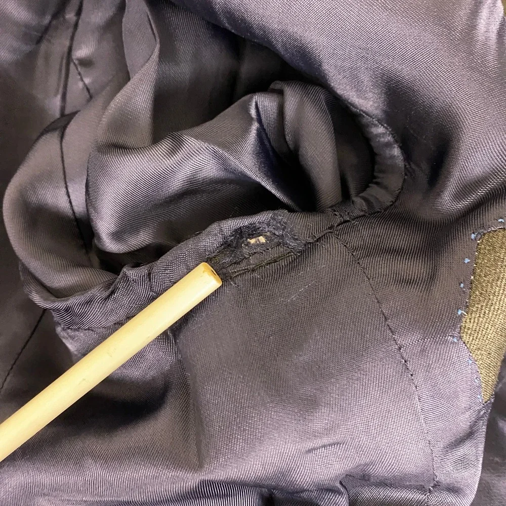 Charles Tyrwhitt Mens Wool Suit Jacket Men's 40R Dark Gray Tailoring London‎